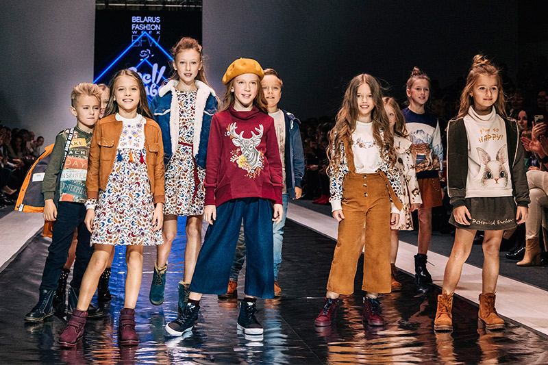 Дизайнеры представили новые коллекции детской одежды на Неделе Детской Моды в Минске