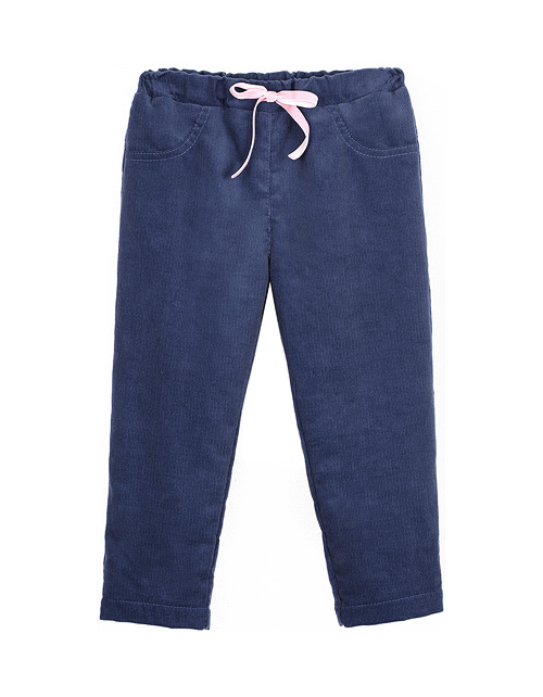 Вельветовые брюки для девочки