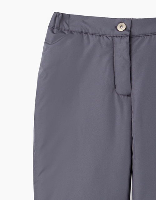 Серые зимние брюки для девочки