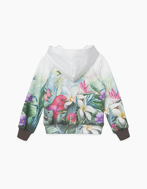 Толстовка с набивным рисунком для девочки Купить толстовку с набивным рисунком бренда Bellbimbo для девочки