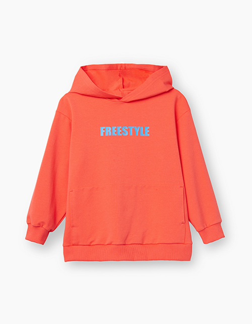 Оранжевое худи для мальчика Купить оранжевое худи для мальчика бренда Bell Bimbo