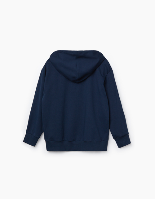 Купить темно-синюю толстовку BellBimbo для мальчика