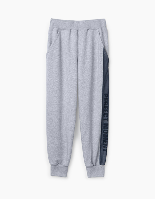 Купить брюки-джоггеры для мальчика цвета серый меланж бренда Bell Bimbo