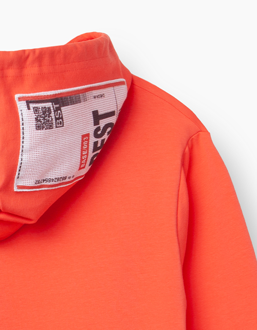 Оранжевое худи для мальчика Купить оранжевое худи для мальчика бренда Bell Bimbo