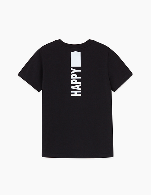 Базовая черная футболка для мальчика Купить базовую черную футболку для мальчика бренда Bell Bimbo