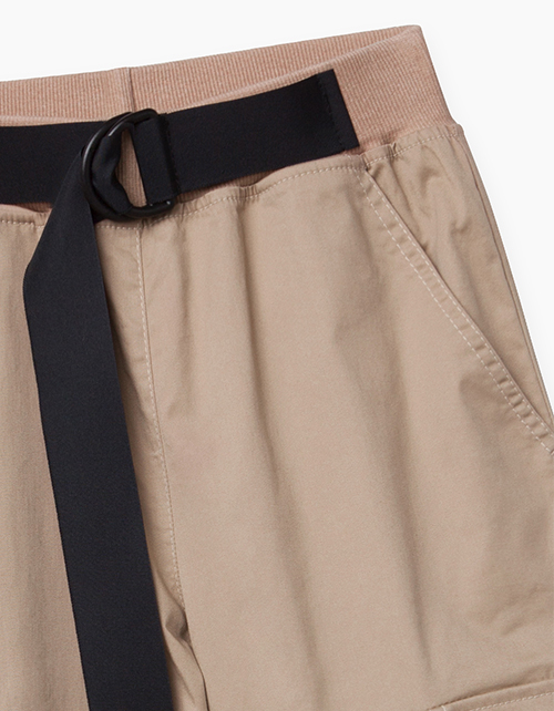 Купить светло-бежевые брюки бренда Bellbimbo для девочки