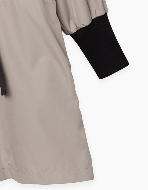 Купить бежевый плащ свободного силуэта бренда Bellbimbo