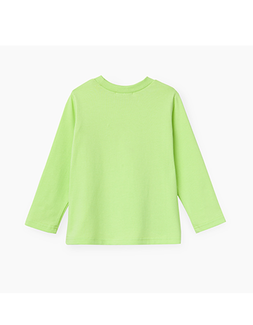 Купить салатовый лонгслив Bellbimbo для мальчика