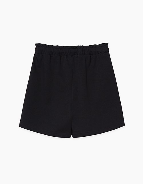 Купить черные шорты Bell Bimbo свободного силуэта для девочки