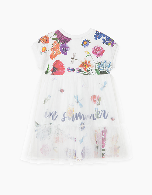 Купить легкое белое платье Bellbimbo