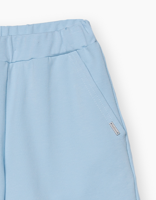 Купить светло-голубые шорты Bell Bimbo для девочки