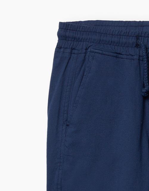 Купить синие брюки-чиносы Bellbimbo для мальчика