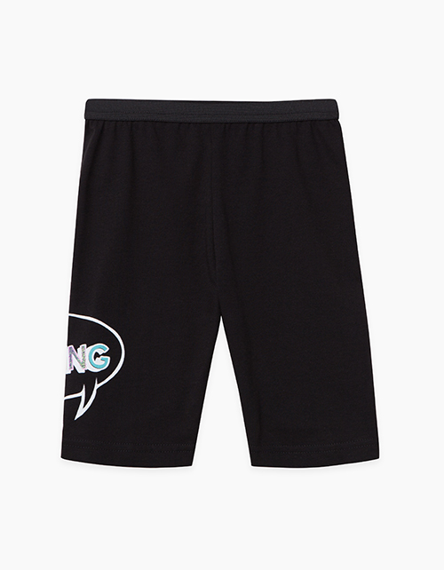 Купить черные велосипедки для девочки