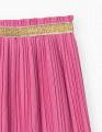 Купить темно-розовую юбку-трапецию