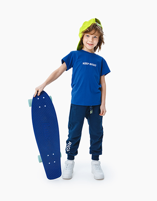 Синяя футболка для мальчика Купить синюю футболку для мальчика