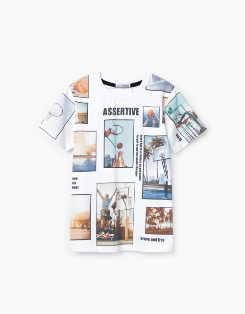 Футболка с набивным принтом для мальчика Купить футболку с набивным принтом для мальчика