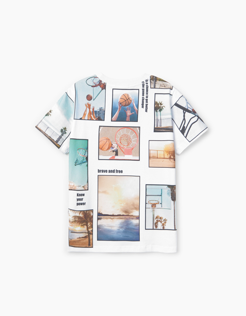 Футболка с набивным принтом для мальчика Купить футболку с набивным принтом для мальчика