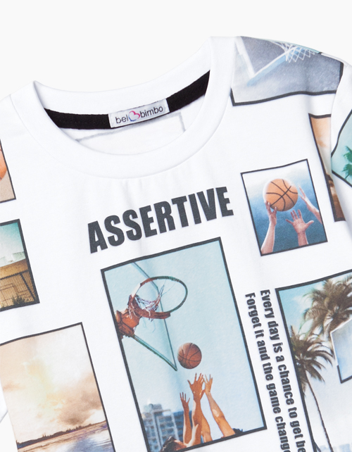 Футболка с набивным принтом для мальчика Купить футболку с набивным принтом для мальчика