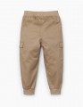Купить бежевые брюки-карго для мальчика