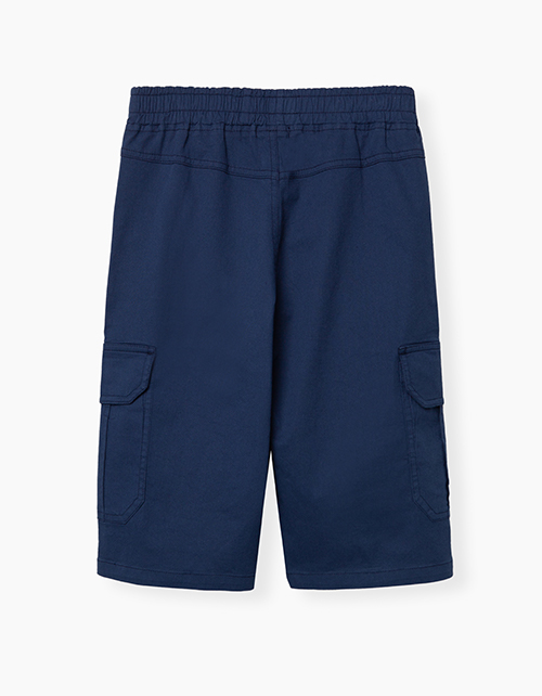 Купить синие свободные шорты для мальчика