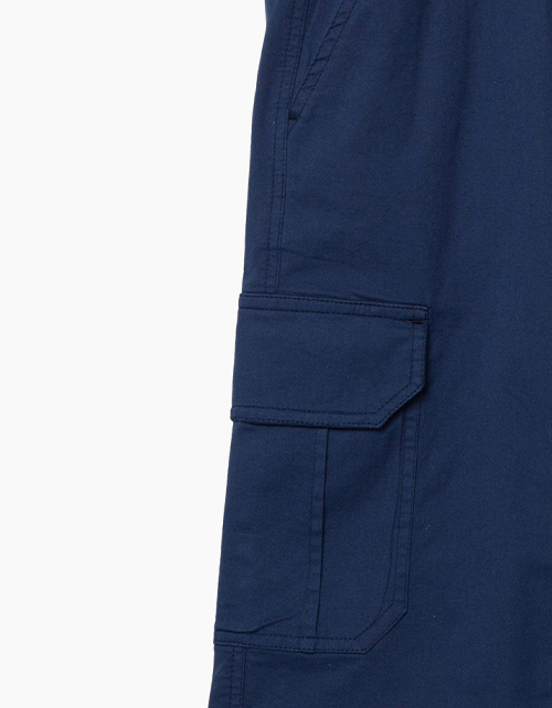 Купить синие свободные шорты для мальчика