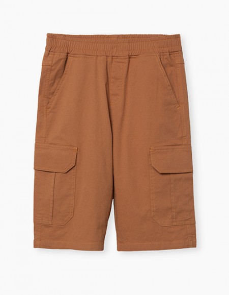 Купить песочные свободные шорты для мальчика