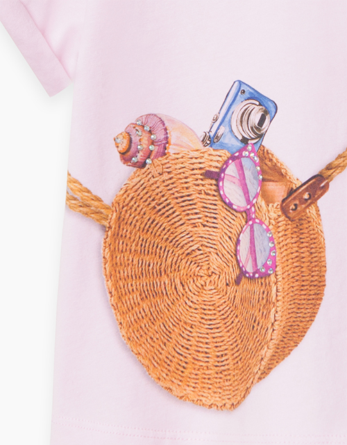 Светло-розовая футболка Купить светло-розовую футболку