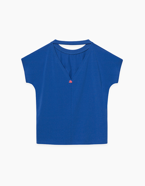 Синяя футболка для девочки Купить синюю футболку для девочки