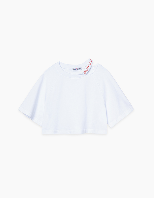 Купить белый топ для девочки