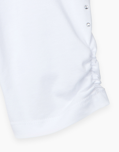 Купить белые шорты для девочки