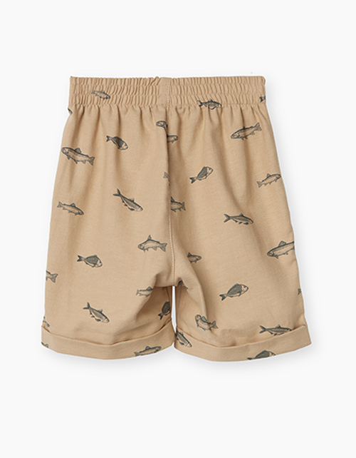 Купить бежевые шорты для мальчика