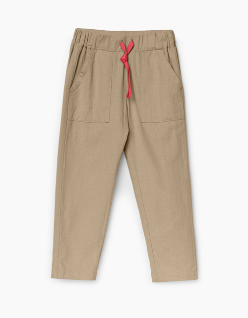 Свободные бежевые брюки для мальчика Купить свободные бежевые брюки для мальчика