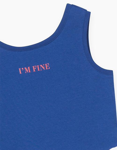 Купить синее платье без рукавов