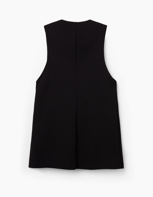 Купить черный жилет для девочки