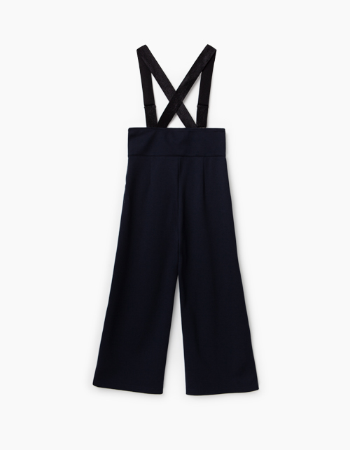 Темно-синий школьный полукомбинезон для девочки Купить темно-синий школьный полукомбинезон для девочки