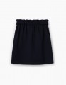 Купить прямую школьную юбку темно-синего цвета