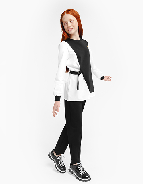 Купить черные брюки для девочки