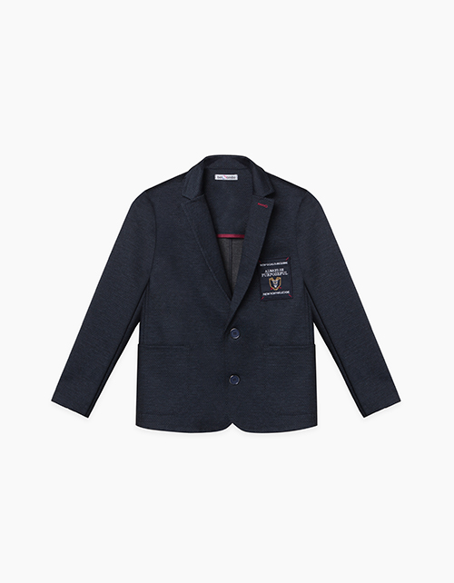 Темно-синий пиджак для мальчика