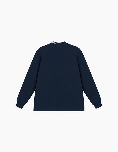 Темно-синий джемпер-обманка для мальчика Темно-синий джемпер-обманка для мальчика