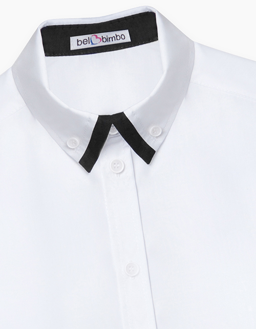 Белая рубашка для мальчика Белая рубашка для мальчика