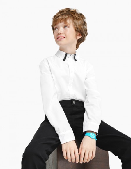 Белая рубашка для мальчика
