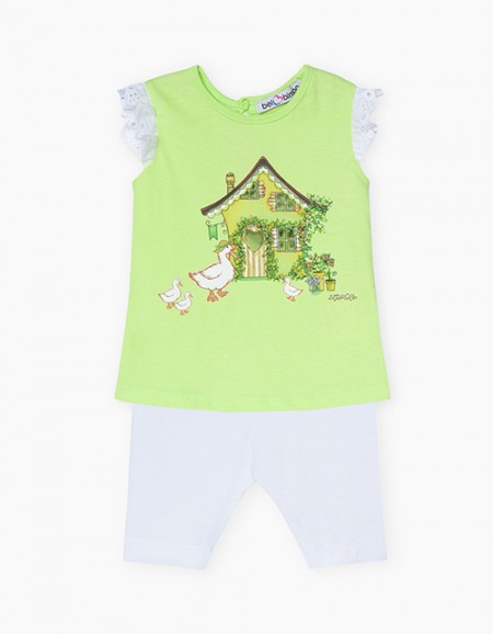 Летний комплект для девочки