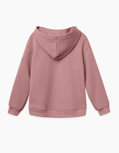 Розово-коричневая толстовка для девочки Розово-коричневая толстовка для девочки
