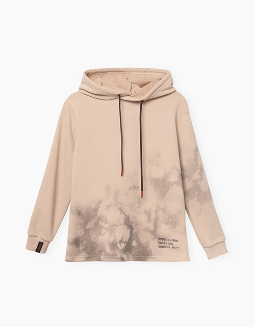 Худи с принтом tie-dye для мальчика Худи с принтом tie-dye для мальчика