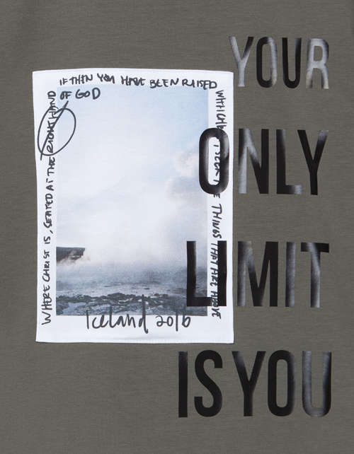 Футболка цвета хаки для мальчика