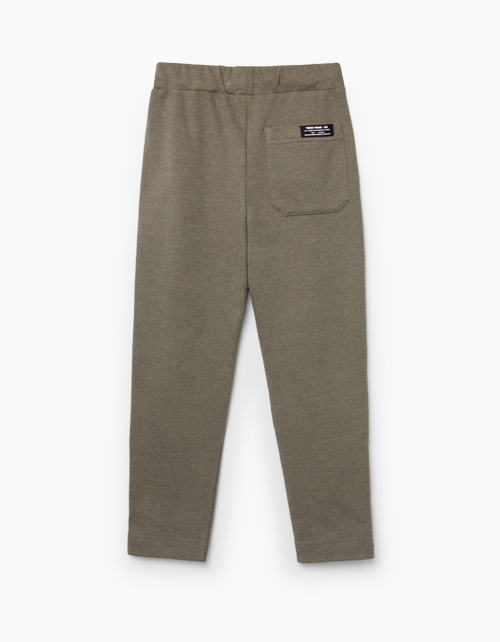 Брюки-каррот цвета хаки для мальчика Брюки-каррот цвета хаки для мальчика