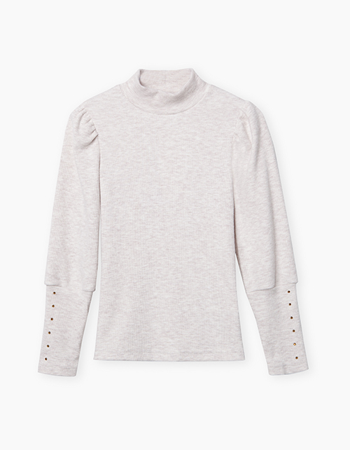 Светло-бежевый гольф для девочки Светло-бежевый гольф для девочки