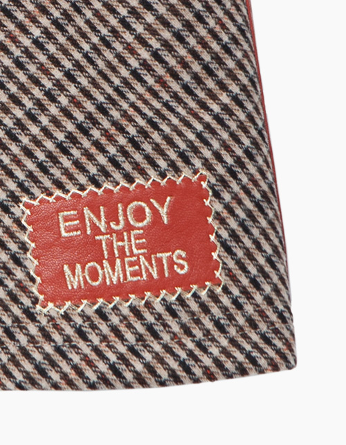 Клетчатая юбка А-силуэта Клетчатая юбка А-силуэта