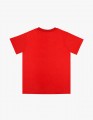 Красная футболка с принтом для мальчика