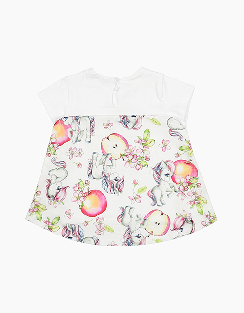 Футболка с принтом для девочки